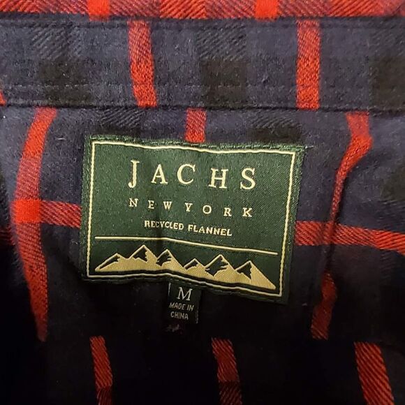 Jachs NewYork Men’s Flannel. Medium        LTOP469 - Picture 3 of 3
